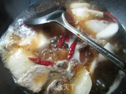 Make A steak with radish step 9