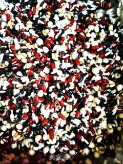 Make Red bean, black rice congee step 1
