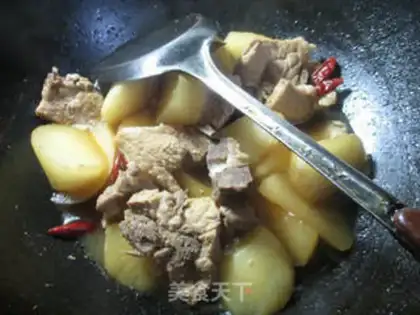 Make A steak with radish step 10