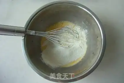 Make Bacon cream cake step 2