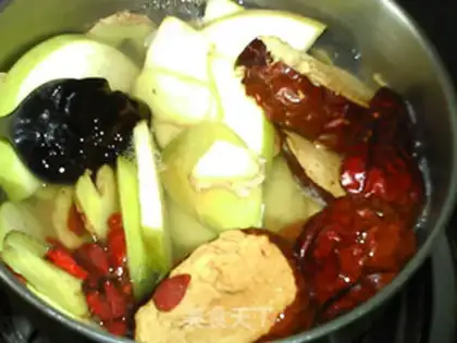 Make Ginger date apple soup step 5