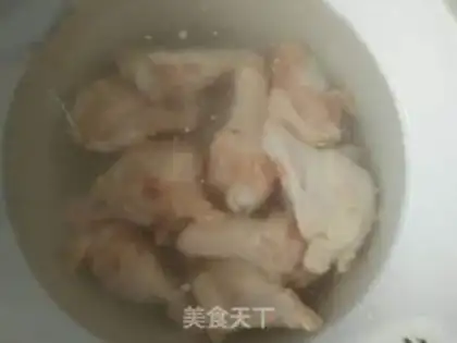 Make Blow the chicken leg step 0