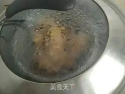 Make Blow the chicken leg step 2