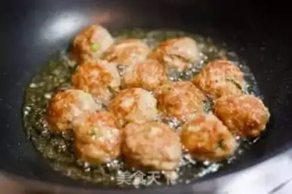 Make Sweet pork balls step 3