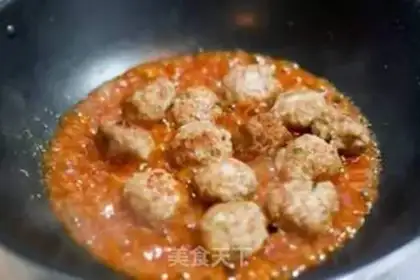 Make Sweet pork balls step 5