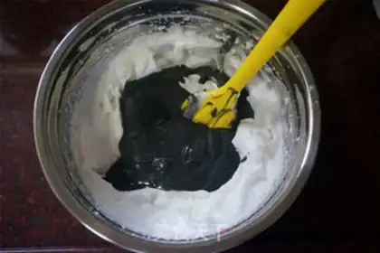 Make Peach-cup cake step 5