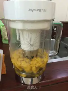 Make Pumpkin porridge step 1
