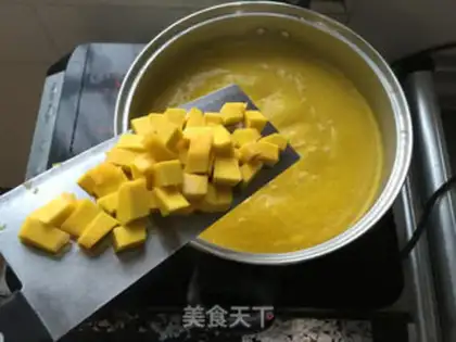 Make Pumpkin porridge step 6