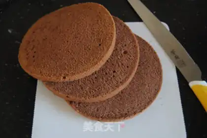 Make Chocolate cream cake step 10