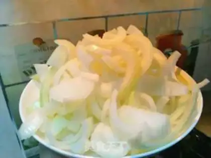 Make Onion fried eggs step 0