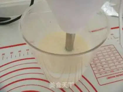 Make The magic cake changes step 8