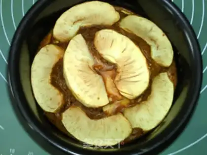 Make Cinnamon apple cake step 12
