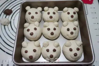 Make ♪ The cheesy cheesy bear squeezed in ♪ step 20