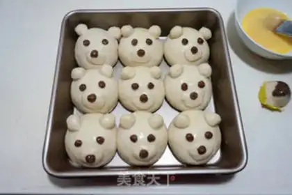 Make ♪ The cheesy cheesy bear squeezed in ♪ step 21