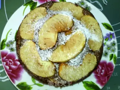 Make Cinnamon apple cake step 14