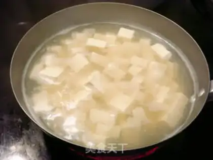 Make Creamy tofu step 2