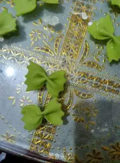 Make Butterfly noodles step 3
