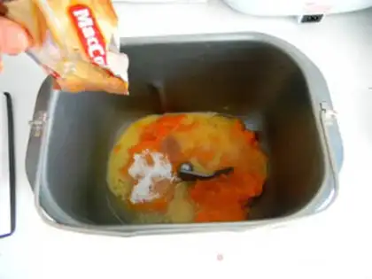 Make Pumpkin braid bag step 2