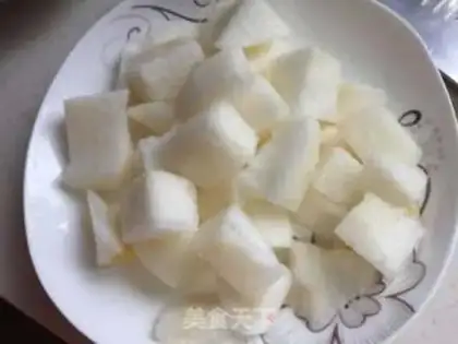 Make Purple Mountain Pear Juice step 4