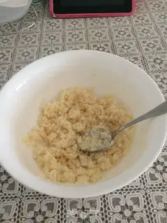 Make Pumpkin coconut bread step 2