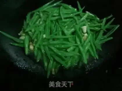 Make Garlic beans step 5