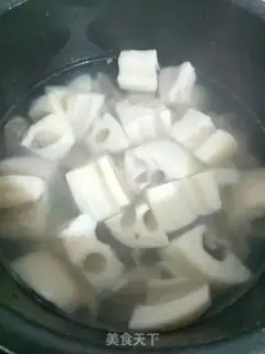 Make Lotus spinal soup step 2