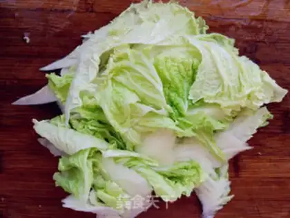 Make The cabbage belts burn five flowers step 5