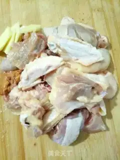 Make Powder chicken step 1