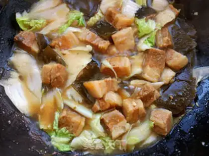 Make The cabbage belts burn five flowers step 7