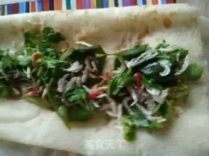 Make Tiger burrito step 3