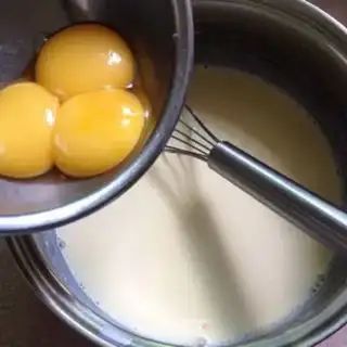 Make Pull the cheese cake step 1
