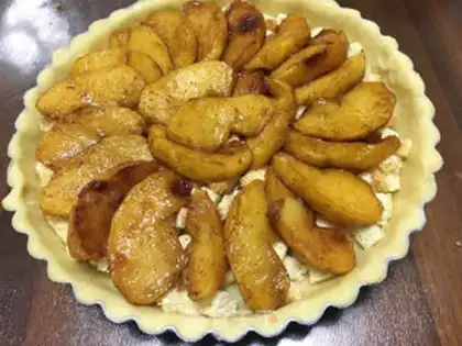 Make Cinnamon apple pie step 12