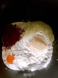 Make Red rose bread step 0