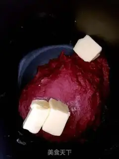 Make Red rose bread step 1