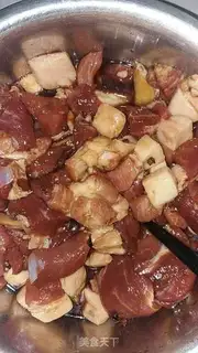 Make Corn pig sausage step 1