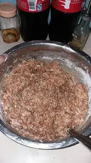 Make Corn pig sausage step 2