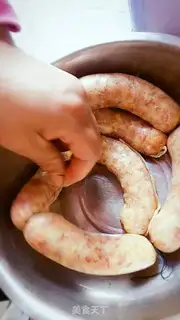 Make Corn pig sausage step 4