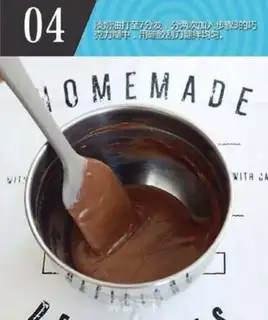 Make Chocolate Orange Moose step 12