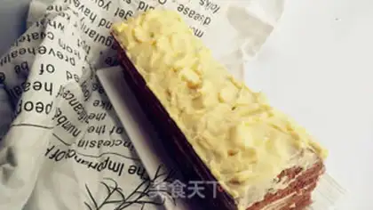 Make A cloudy chocolate cake step 20