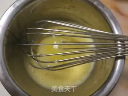 Make Chi Fung Cup cake step 1
