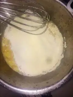 Make Orange sponge cake step 2