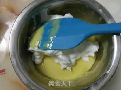 Make Chi Fung Cup cake step 5