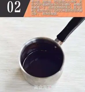 Make Chocolate Orange Moose step 19
