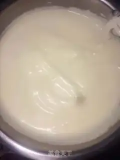 Make Orange sponge cake step 4