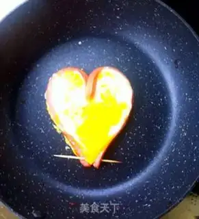 Make Ham intestines love eggs step 5