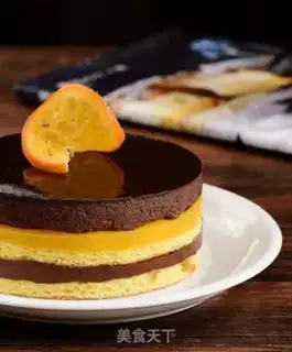 Make Chocolate Orange Moose step 22