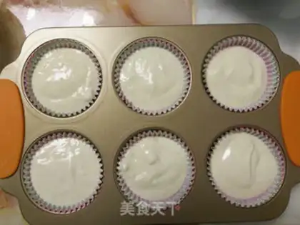 Make Chi Fung Cup cake step 9