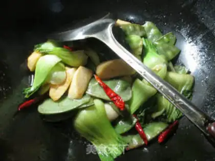 Make Cook three vegetables step 9