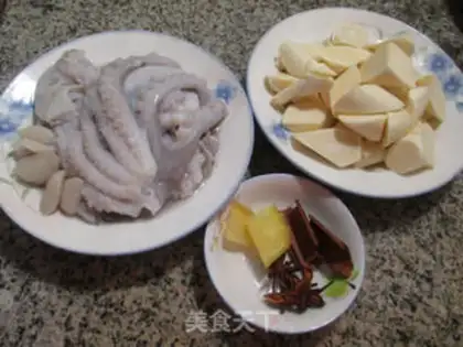 Make Burn octopus white step 0