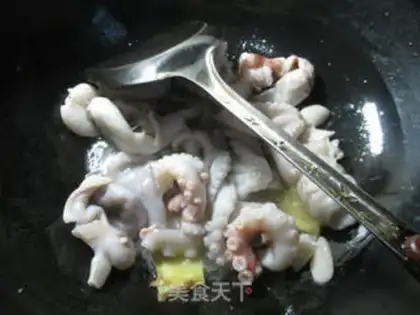 Make Burn octopus white step 2